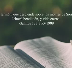 Allí envía bendición